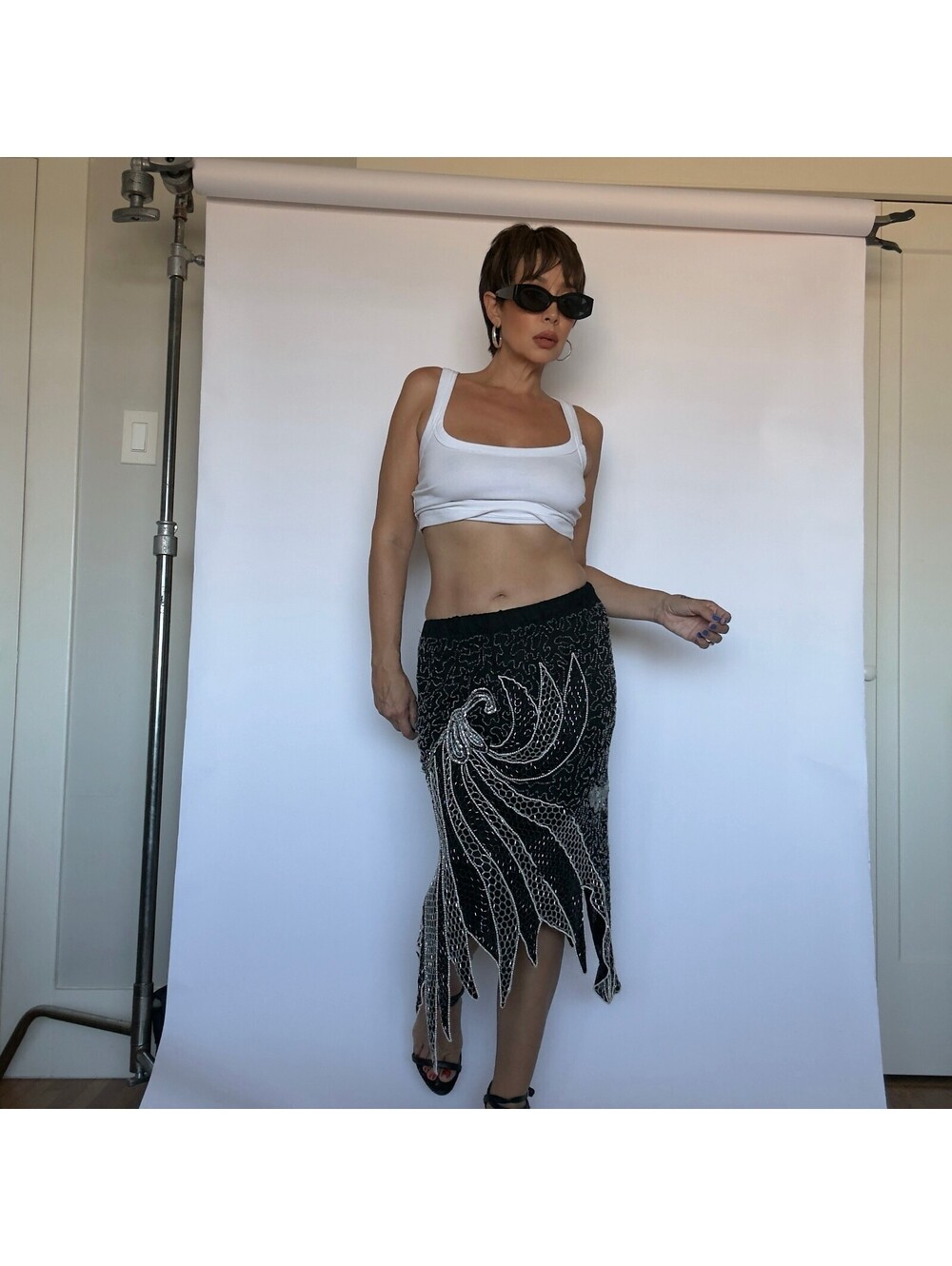 Vintage Silk 80s Fairy Skirt